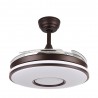Ventilador Dc Dani 72w 6117lm Marron - Ventiladores - 2