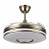 Ventilador Dani 72w 6117lm Cuero - Ventiladores - 2