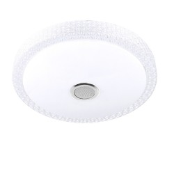 Plafon 72w Zaid 3000-4000-6500k Rgb Blan/transp Buetooth 9x50x50 Cm Remoto,reg.int.memoria.altavoz 5760lm - Ceiling Lights - 2