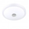 Plafon 48w Zaid 3000-4000-6500k Rgb Blan/transp Bluetooth 7x38x38 Cm Remoto,reg.int.memoria.altavoz 3744lm - Ceiling Lights - 2