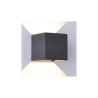 Aplique exterior DAVOS LED 12W color GRIS OSCURO - Exterior - 1