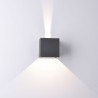Aplique exterior DAVOS LED 12W color GRIS OSCURO - Exterior - 2