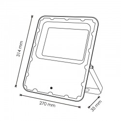 Foco Proyector Led Solar Venecia 50W-100w-200w - Solar - 7