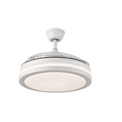 VENTILADOR DC ESPARTA 72W 6120LM BLANCO 3 ASPAS DESP. 107D - Ventiladores - 2