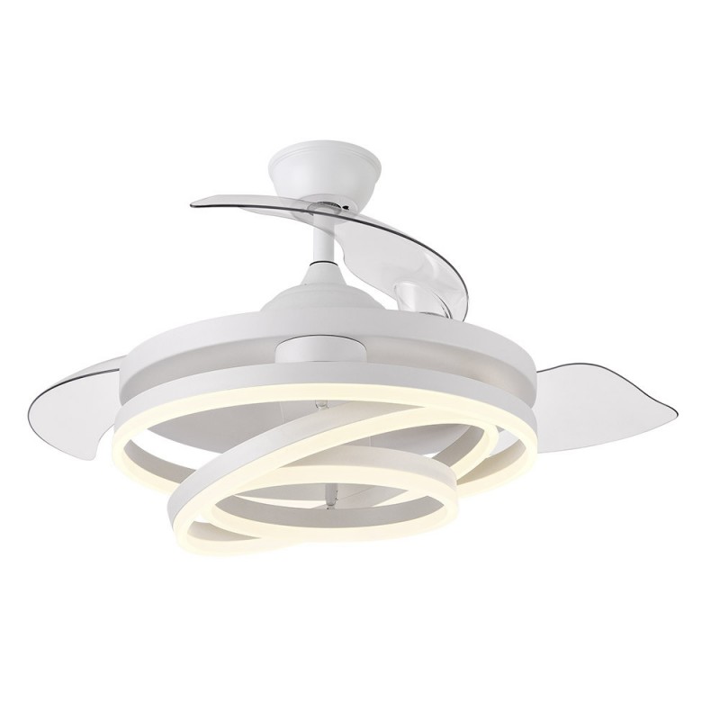 VENTILADOR 72W DC KAI BLANCO 3 ASPAS TRANSP. 6 VEL. - Ventiladores - 1