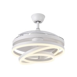 VENTILADOR 72W DC KAI BLANCO 3 ASPAS TRANSP. 6 VEL. - Ventiladores - 2