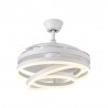 VENTILADOR 72W DC KAI BLANCO 3 ASPAS TRANSP. 6 VEL. - Ventiladores - 2