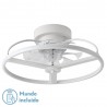 VENTILADOR 60W DC BORA BLANCO 8 ASPAS TRANSP. 18X50X50CM 6VEL. - Ventiladores - 1