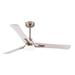 VENTILADOR 22W DC CORO NIQUEL 3ASP BLANCO/HAYA 6VELOCIDADES - Fans - 1