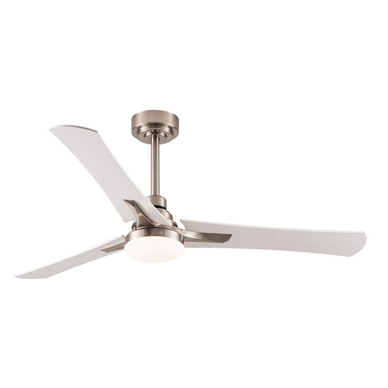 VENTILADOR 22W DC CORO NIQUEL 3ASP BLANCO/HAYA 6VELOCIDADES - Fans - 1