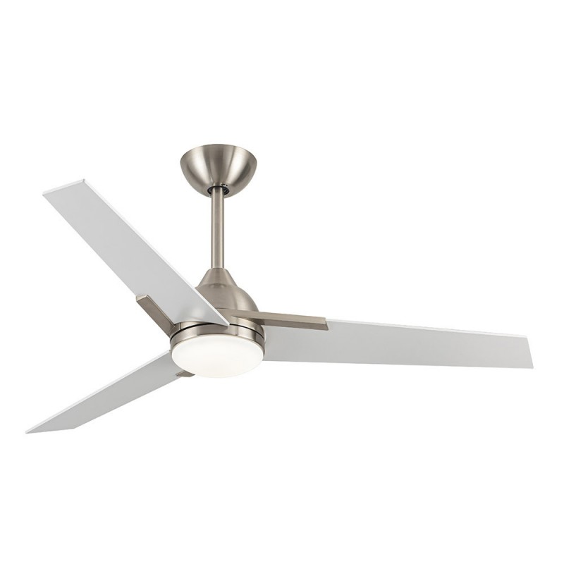 VENTILADOR 22W DC ARGESTES NIQUEL 3 ASPAS BLANCAS 6VELOCIDADES - Ventiladores - 1