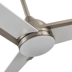 VENTILADOR 22W DC ARGESTES NIQUEL 3 ASPAS BLANCAS 6VELOCIDADES - Ventiladores - 2