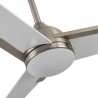 VENTILADOR 22W DC ARGESTES NIQUEL 3 ASPAS BLANCAS 6VELOCIDADES - Ventiladores - 2