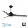 VENTILADOR 22W DC ARGESTES NEGRO 3 ASPAS GRIS 6VELOCIDADES - Ventiladores - 1