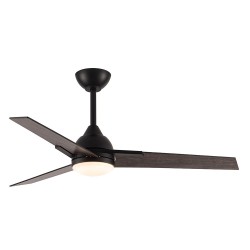 VENTILADOR 22W DC ARGESTES NEGRO 3 ASPAS GRIS 6VELOCIDADES - Ventiladores - 2