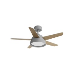 VENTILADOR 25W DC GRIS LEBECHE 5 ASPAS REV. BLANCA/HAYA 6 VEL. - Fans - 2