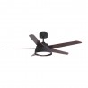 VENTILADOR 25W DC MARRON LEBECHE 5 ASPAS REV. NOGAL/ROBLE - Ventiladores - 2