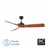 VENTILADOR DC ORIENTE 26W NEGRO 3 ASPAS ROBLE 132D 6VEL - Ventiladores - 1