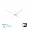 VENTILADOR 30W DC MONCAYO BLANCO 6 ASPAS 6 VELOCIDADES - Ventiladores - 1