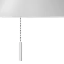 PIE SALON EMPIRE 1XE27 BLANCO 167X30X85 CM - Lampara de pie - 3