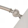 PIE SALON EMPIRE 1XE27 BLANCO 167X30X85 CM - Lampara de pie - 4