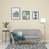 PIE DE SALON CENTAURI 1XE27 NIQUEL C/ PANT BLANCA LECTOR 3W 4000K 161X35X35 CM - Lampara de pie - 2