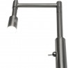 PIE DE SALON CENTAURI 1XE27 NIQUEL C/ PANT BLANCA LECTOR 3W 4000K 161X35X35 CM - Lampara de pie - 3