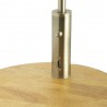 PIE DE SALON SIRIO C/MESA Y CONEX.USB 1XE27 CUERO C/ PANT BEIG (164X40X40)(24X40X40) CM - Lampara de pie - 4