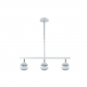 Colgante Beethoven Blanco/plata 3xgu10 - Colgante Moderno - 2