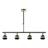 Colgante Beethoven Negro/oro 4xgu10 - Colgante Moderno - 2