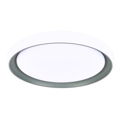 Plafon Luanda 96w 3000-4000-6000k Gris Red.7x49,5d   10800lm Reg.intens. C.remoto C/memoria - Ceiling Lights - 3