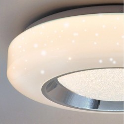 Plafon Sarajevo 72w 3000-4000-6000k Cromo 10,5x50 D Red.7200lm Reg.intens.remoto C/memoria - Ceiling Lights - 2