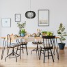 Colgante Olmo 1xe27 Madera Cafe Regx45x45 Cm - Pendants - 2