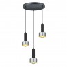 Lámpara Allende 3xe27 Negro/plata Regx35x35 Cm - Lamps - 2