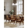 Lampara Amsterdam 5xe14 Blanco/oro Regx45x45 Cm - Lámparas - 2