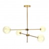 Lampara Jerusalen 4xg9 Bronce 63x82x82 Cm - Lámparas - 3