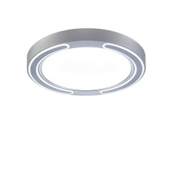 Plafon 72w Asher Plata 3000-4000-6500k 5616lm  6x50x50cm Remoto+reg.int+memoria - Plafones - 2