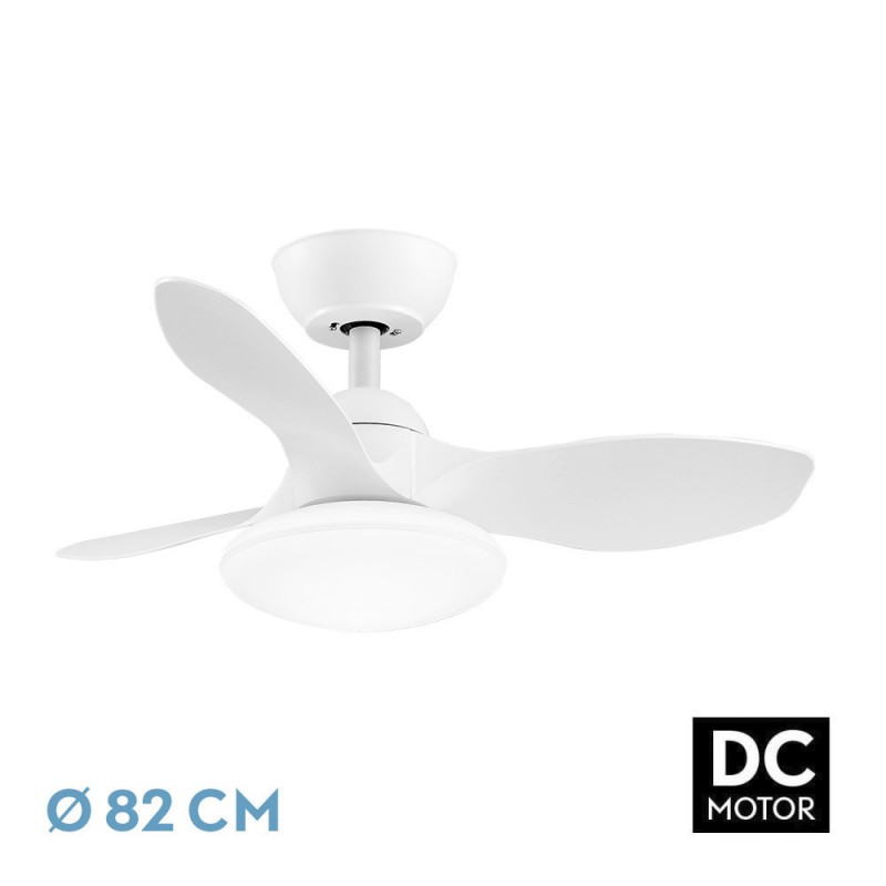 VENTILADOR DC PARAMO 36W 2880LM BLANCO - Ventiladores - 1