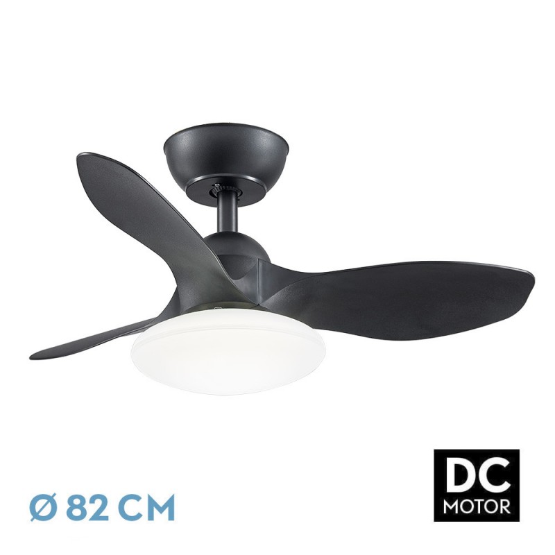 VENTILADOR DC PARAMO 36W 2880LM NEGRO - Fans - 1