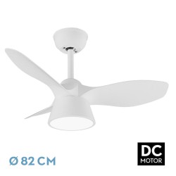 VENTILADOR DC CUBICO 36W 2680LM BLANCO - Fans - 1