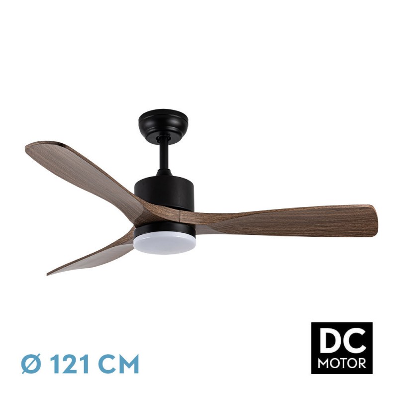 VENTILADOR DC AZABACHE 20W NEGRO - Fans - 1