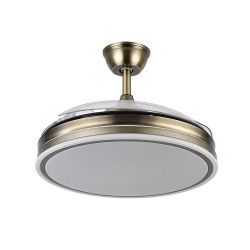 VENTILADOR BAYOMO 72W 6120LM CUERO - Ventiladores - 2