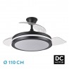 VENTILADOR DC ESPARTA 72W 6120LM NEGRO 110D - Inicio - 1
