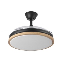 VENTILADOR DC EVROS 72W 6120LM NEGRO/HAYA 107D - Ventiladores - 2
