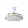VENTILADOR DC EVROS 72W 6120LM BLANCO/HAYA 107D - Ventiladores - 2