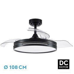 VENTILADOR DC 72W MICENAS NEGRO 3 ASPAS 108D - Ventiladores - 1