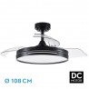 VENTILADOR DC 72W MICENAS NEGRO 3 ASPAS 108D - Ventiladores - 1