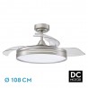 VENTILADOR DC 72W MICENAS NIQUEL 3ASP.TRANSP.108D - Ventiladores - 1
