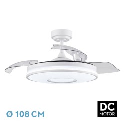 VENTILADOR DC DANI 72W 7200LM BLANCO - Fans - 1