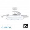 VENTILADOR DC DANI 72W 7200LM BLANCO - Fans - 1